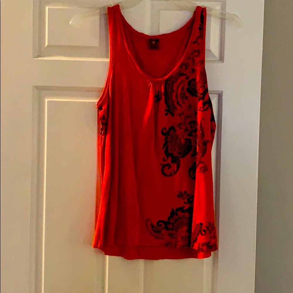 Anthropologie | Language Paisley Print Tank Top